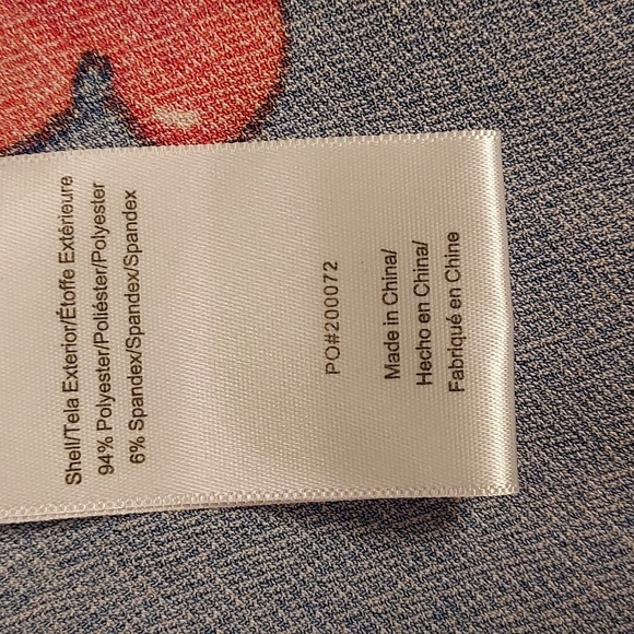 ModCloth Blue & Red Cherry Print Tie-Strap Smocked Back Mini Dress Size M - Picture 8 of 9